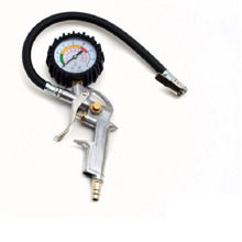Пистолет для накачивания колес с манометром