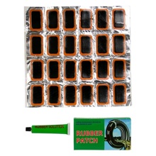 Набор № 0024 резиновых заплаток для ремонта камер (24 шт.)
