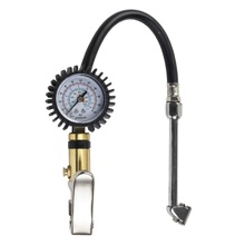 Пистолет подкачки колёс грузовой с механическим манометром 0-15 Bar