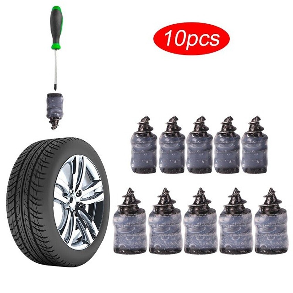 Саморезы для быстрого ремонта прокола автомобильных бемкамерных шин 12мм*5мм (10 штук) Саморезы для быстрого ремонта прокола автомобильных бемкамерных шин 12мм*5мм (10 штук)