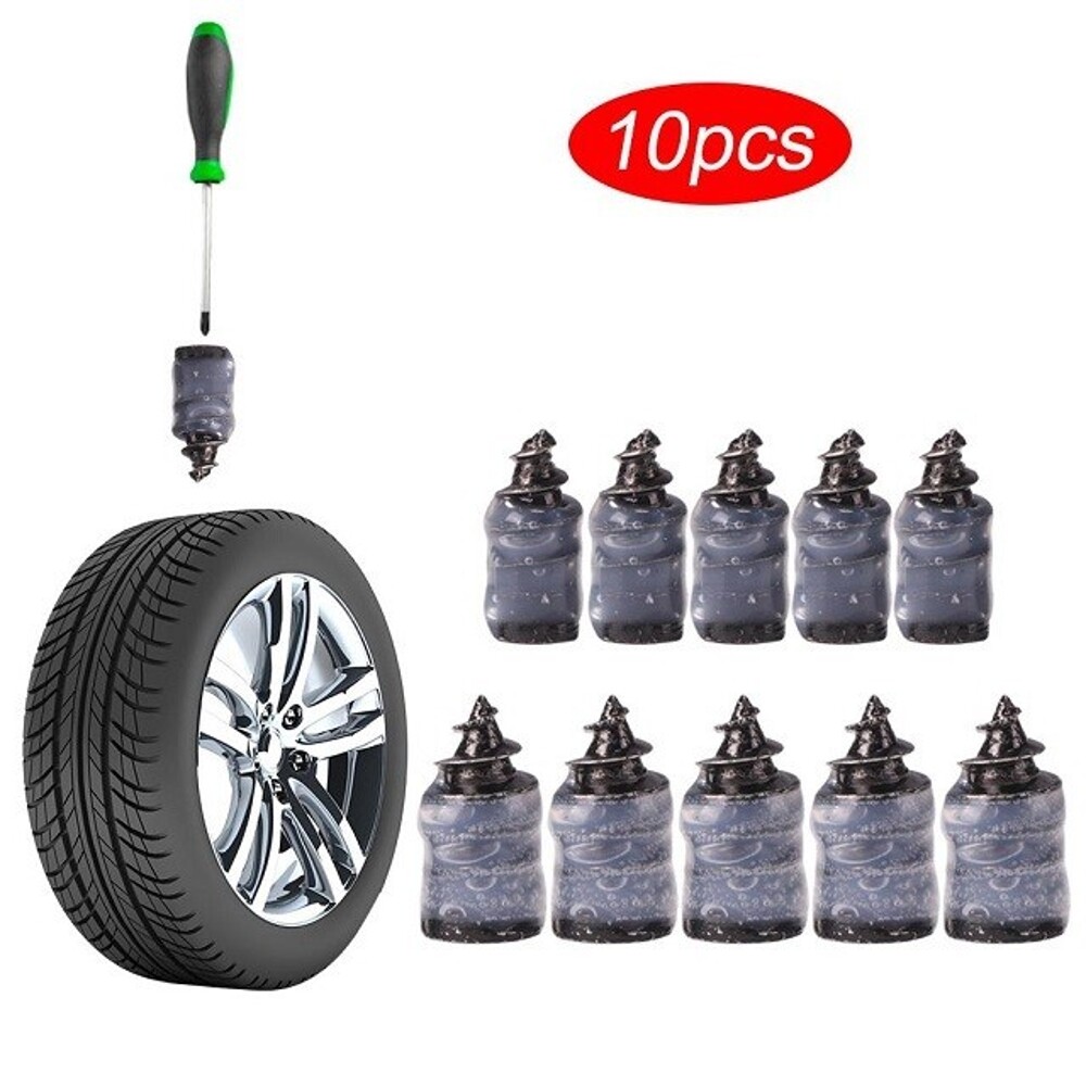 Саморезы для быстрого ремонта прокола автомобильных бемкамерных шин 14мм*6.5мм (10 штук) Саморезы для быстрого ремонта прокола автомобильных бемкамерных шин 14мм*6.5мм (10 штук)