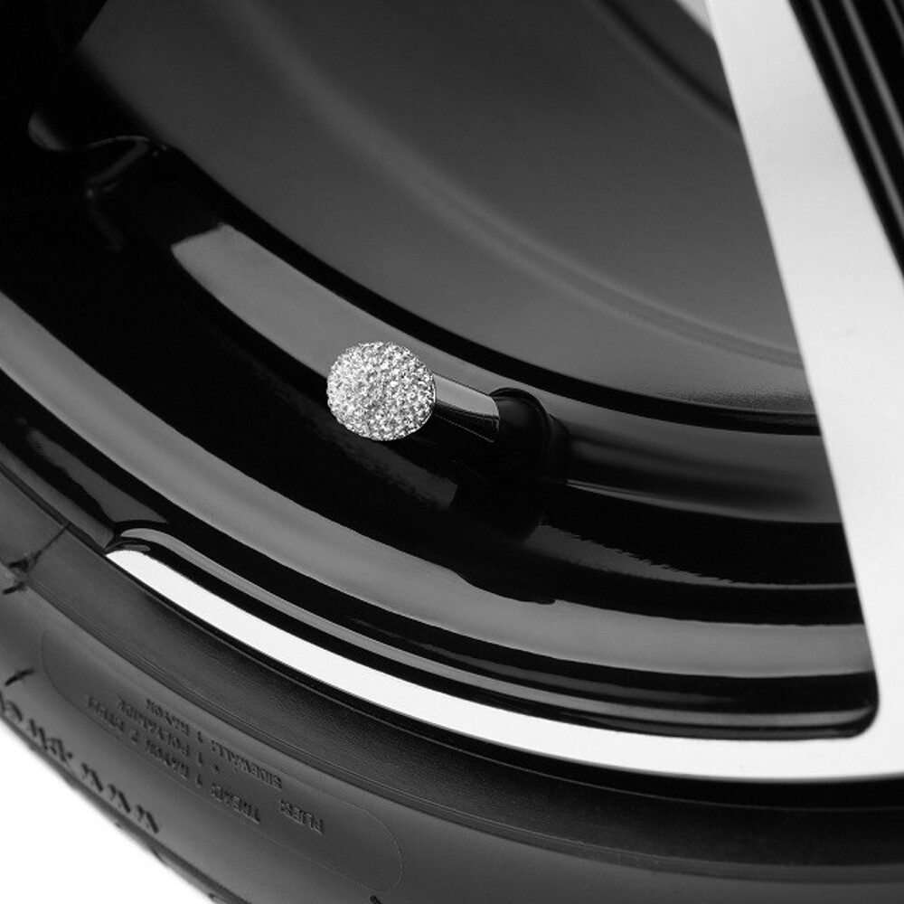 Колпачок на ниппель, стразы (4 шт.) Колпачок на ниппель, стразы (4 шт.)