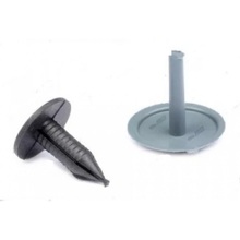 Автокрепеж для Газель серый (держатель+фиксатор обшивки салона) (50шт)