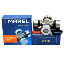 Крестовина карданного вала (с масленкой и стопорными кольцами) NIVA турецкий кардан 27х74,6мм