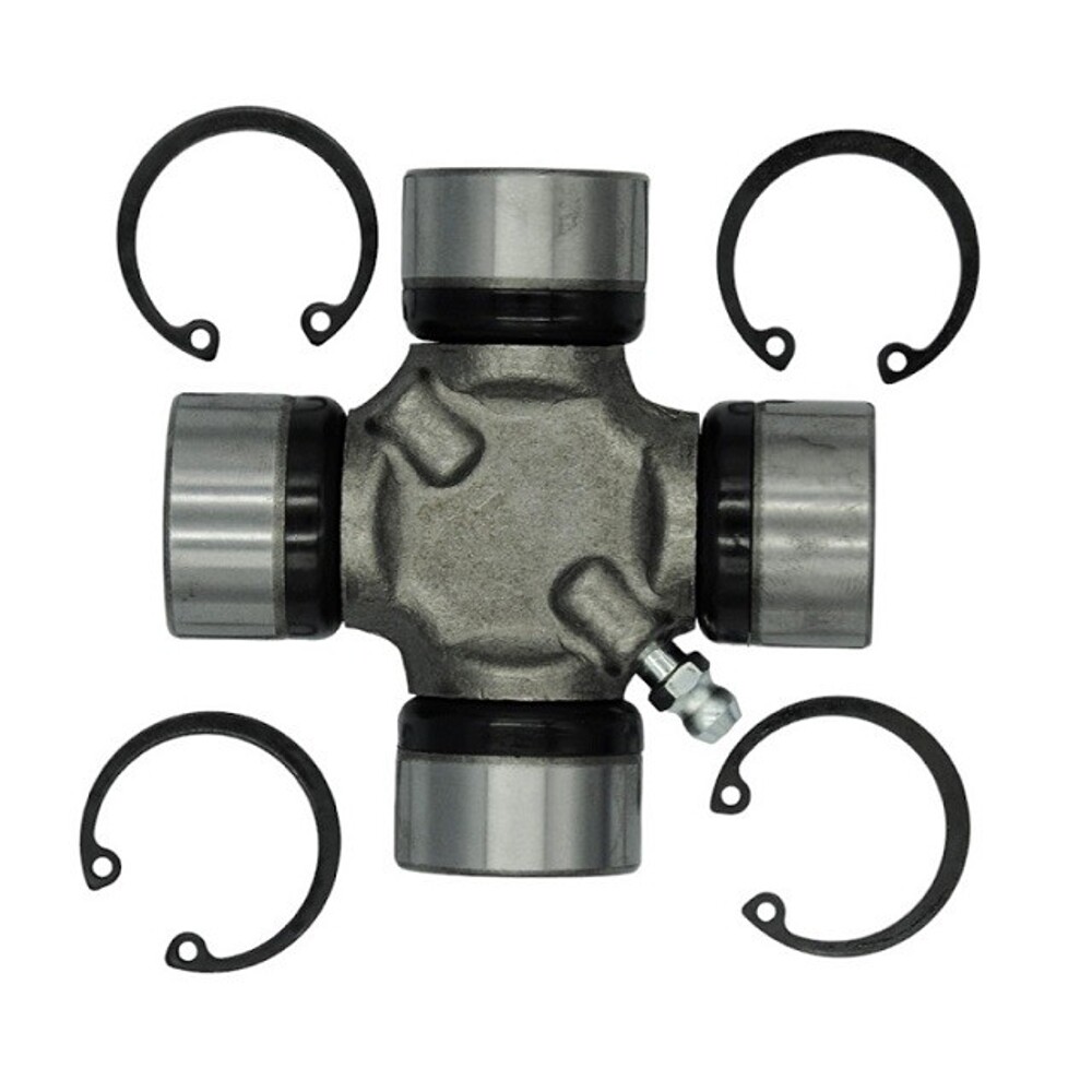 Крестовина карданного вала (с масленкой и стопорными кольцами) NIVA турецкий кардан 27х74,6мм Крестовина карданного вала (с масленкой и стопорными кольцами) NIVA турецкий кардан 27х74,6мм