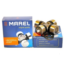 Крестовина карданного вала (с масленкой и стопорными кольцами) 2121