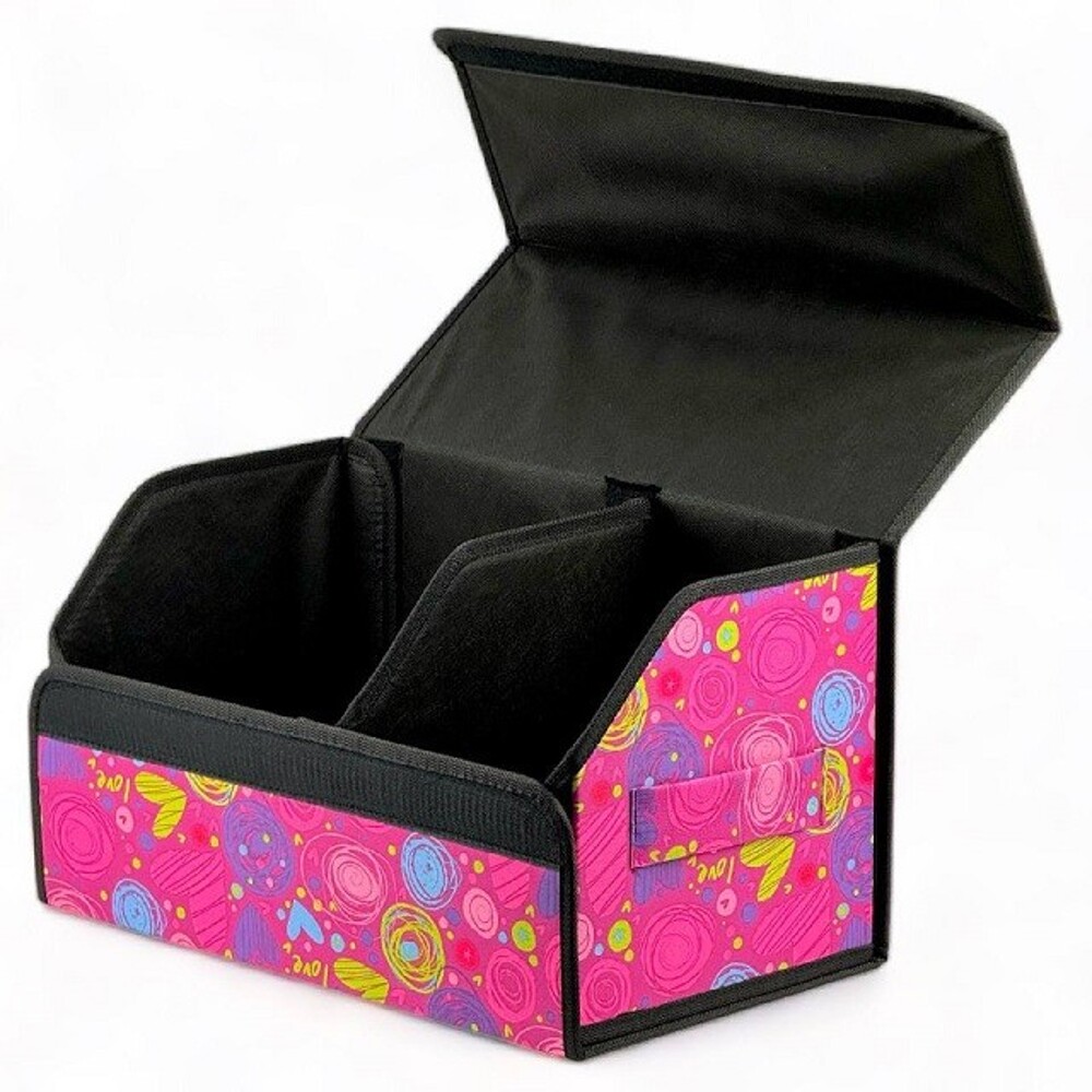 Сумка органайзер в багажник на липучке цвет сердце (размеры 50*30*30 см) Сумка органайзер в багажник на липучке цвет сердце (размеры 50*30*30 см)