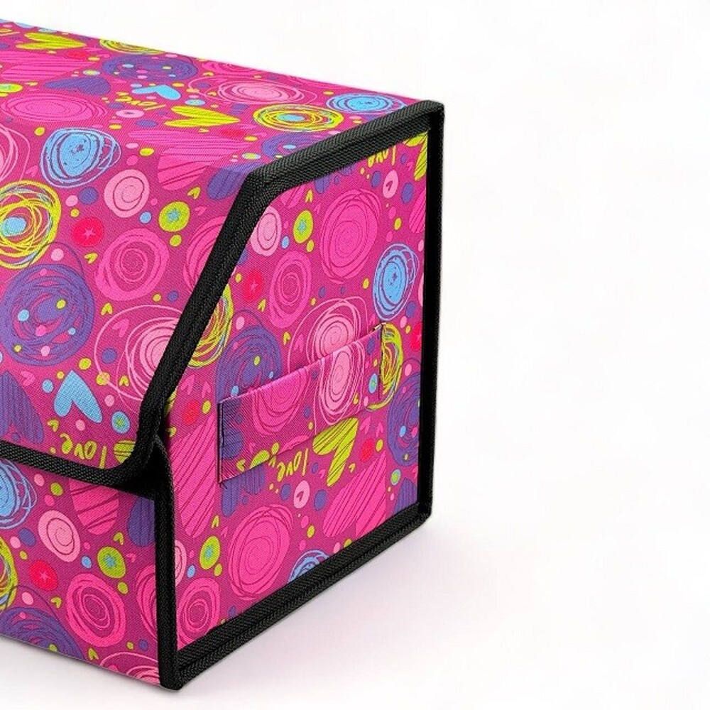 Сумка органайзер в багажник на липучке цвет сердце (размеры 50*30*30 см) Сумка органайзер в багажник на липучке цвет сердце (размеры 50*30*30 см)