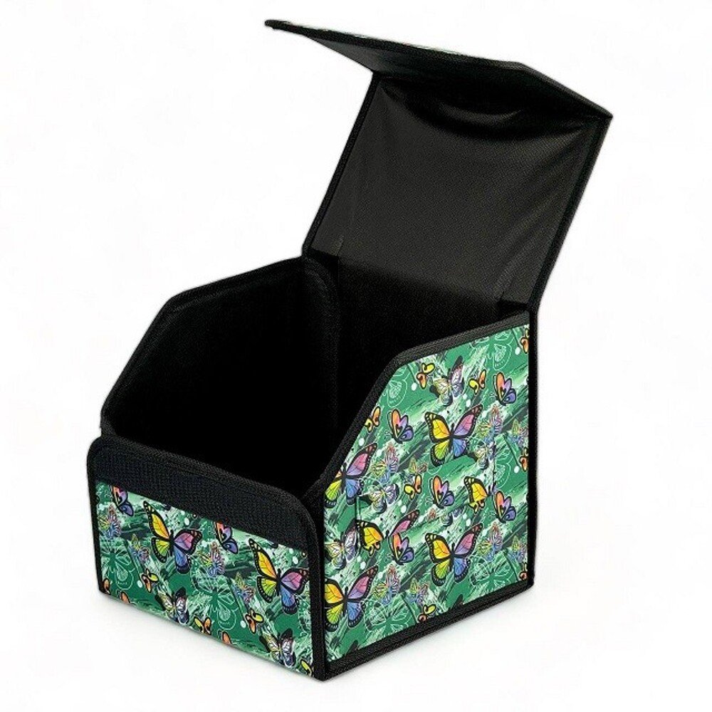 Сумка органайзер в багажник на липучке цвет бабочки (размеры 30*30*30 см) Сумка органайзер в багажник на липучке цвет бабочки (размеры 30*30*30 см)