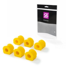 Втулка стабилизатора COMFORT для ваз-2123 полиуретан желтый (к-т. 6 шт.)