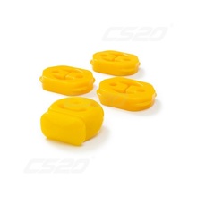 Подушка крепления глушителя COMFORT для ваз-2170 полиуретан желтый (к-т. 4 шт.)