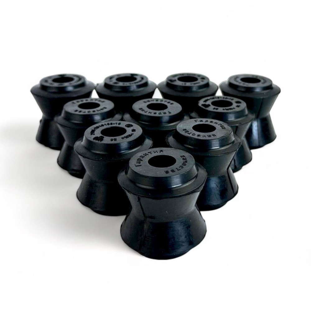 Набор втулок реактивных штанг для Ваз 2101-07, 2121, 2123, 2131(2101-2919042 4 шт., 2101-2919108 6 шт) Набор втулок реактивных штанг для Ваз 2101-07, 2121, 2123, 2131(2101-2919042 4 шт., 2101-2919108 6 шт)