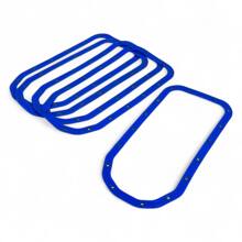 Прокладка поддона для ваз 2108-14-15 силикон синий с шайбами (фасов.5шт)