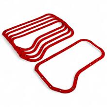 Прокладка поддона для ваз 2101-07-21 силикон красный с шайбами (фасов.5шт)