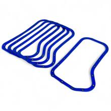 Прокладка поддона для ваз 2101-07-21 силикон синий с шайбами (фасов.5шт)