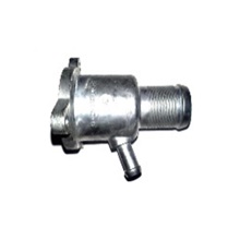 Корпус(фланец) алюминиевый термостата (универсальный под термостат желток от Renault) для двигателей Renault 8 и 16кл