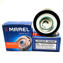 Ролик поликлинового ремня (гур+кондиционер) с болтом и шайбами (металлический) LARGUS/LOGAN