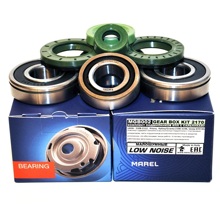 Ремонтный комплект подшипников (закрытые+пластиковый сепаратор) кпп (4 шт.+ сальники 4шт.) 2108-2170