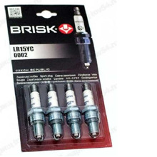 Свечи зажигания LR15YC 8кл 0002 карб (б/к зажигания) BRISK