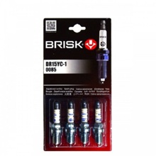 Свечи зажигания DR15YC-1 Super для инжектор. 16 клапан. BRISK