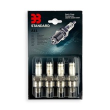 Свечи зажигания а 11 в 0,85 мм блистер, газ, зил, уаз кор.юбкашт в упаковке