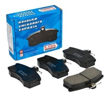 Тормозные колодки передного дискового тормоза Vesta