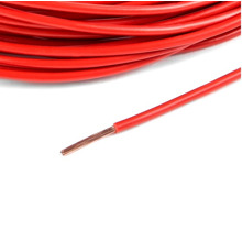 Провод пвам 2,5 кв.мм, цвет красный, бухта 100 м, б/упак