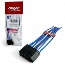 Колодка межжгутовая 9-ти клеммная гнездовая серии 2.8, с проводом 0,75 мм кв.