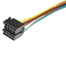 Колодка для автомагнитол Евро ISO сдвоенное гнездо акустика с питанием