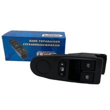 Блок управления стеклоподъемником Калина норма (2 кнопки) без регулировки зеркал'