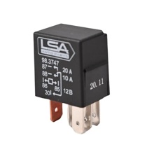 Реле электровентилятора 12V 5-ти контактное Применяемость: 1119, 2170, 2190 (10шт)