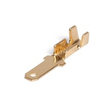 Разъем плоский неизолированный (папа) рп-п 1.0–(2.8) (100шт)