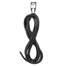 Гофра автомобильная диаметр 9,8мм, разрезаная, материал полипропилен, длина 5 м