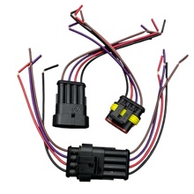 Колодка межжгутовая 4 клеммная гнездовая