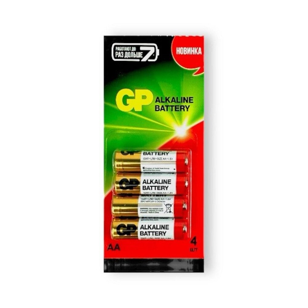 Батарейка Alkaline LR06 - 16 BL Батарейка Alkaline LR06 - 16 BL