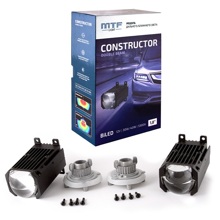 Би-LED модуль 1.8 дюйма 5500K 40Вт 12в construktor double beam ближн/дальн свет (компл) MTF