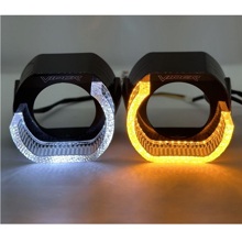 Маска для линз 3,0 дюйма Ангельские глазки RGB + указатель поворота (к-кт) /i6-L-RGB