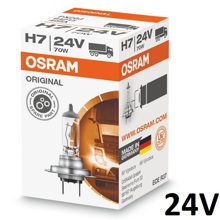 Лампа H7 галогенная 70W 24V (1шт) картон
