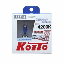 Лампа HB4 9006 галогенная 55W 12V +110% (2шт комплект)