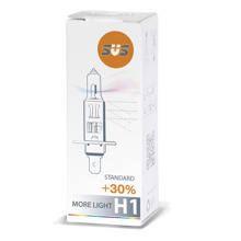 Лампа H1 галогенная 55W 12V Standart + 30% (1шт) 2003