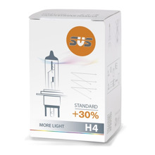 Лампа H4 галогенная 60/55W 12V Standart + 30% 2007ST