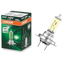 Лампа H7 галогенная 55W 12V Allseason +30% (1шт)