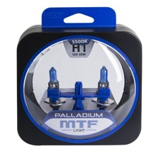 Лампа H1 галогенная 55W 12V Palladium 5500K (2шт комплект) /HPA1201