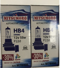 Лампа HB4 9006 галогенная 55W 12V +30% (1шт)