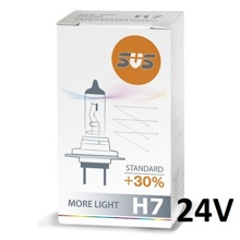 Лампа H7 галогенная 70W 24V +50%