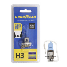Лампа H3 галогенная 55W 12V Super White (1шт)