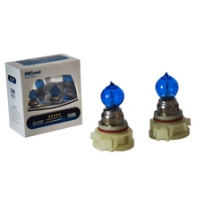 Лампа H16 галогенная 24W 12V Super White 5500K (комплект 2шт)