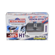 Лампа H1 галогенная 55W 12V Super White Xenon effect +50% (2шт комплект) 72120 SW