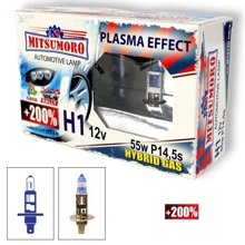 Лампа H1 галогенная 55W 12V Super Plasma effect +200% (2шт комплект) 72120 NB/2