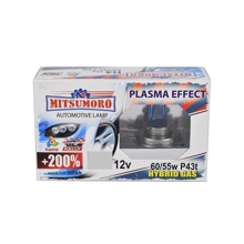 Лампа H19 галогенная 60/55W 12V Plasma effect +200% (2шт комплект)